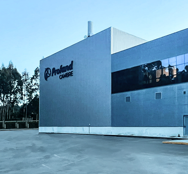 2022 <br> Inauguramos la nueva planta de Profand Cambre en España.